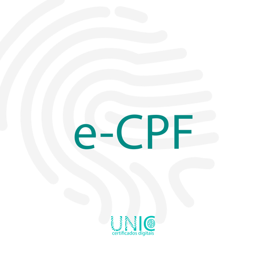 Certificados Digitais e-CPF